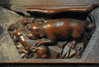 094 Stalle - Chien & lièvre