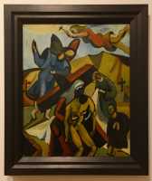 76 Descente de croix (1947) Colin McCahon