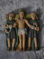 50 Jésus est attaché sur la croix (Chemin de croix)