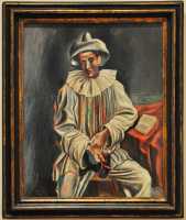 46 Pablo Picasso - Pierrot (1918)