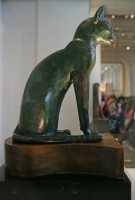 018 - Chat, bronze, (± 600) Saqqara