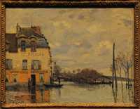 116 Alfred Sisley - Inondation à Port Marly (1872)
